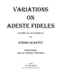 Variations on Adeste Fideles P.O.D. cover